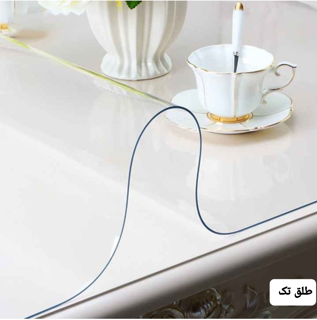 طلق رومیزی  ۲ میل عرض ۸۰