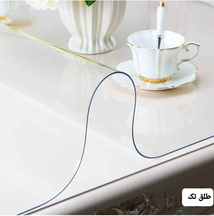 طلق رومیزی ۲ میل عرض ۸۰