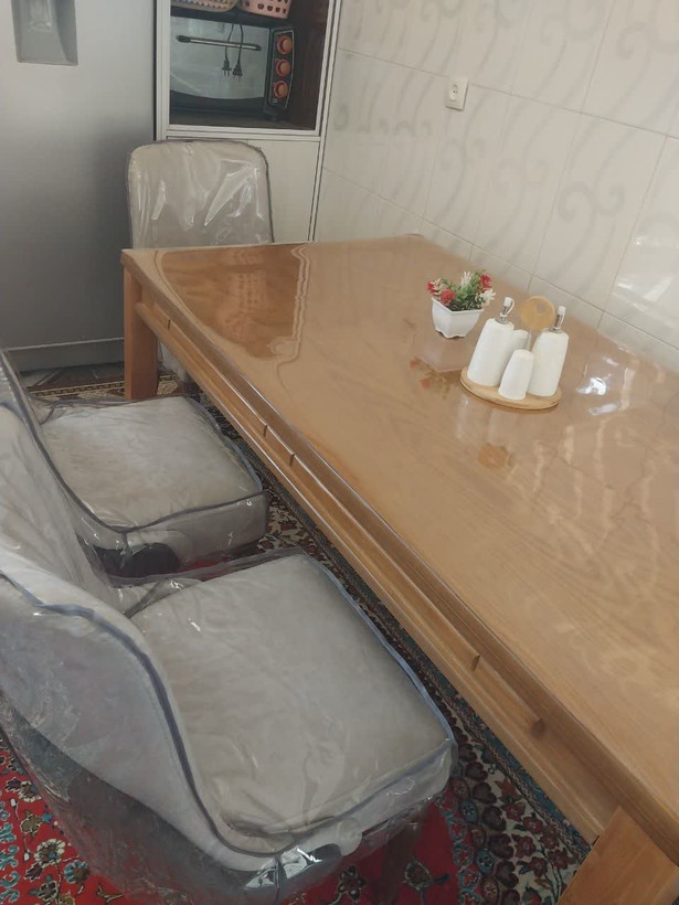 طلق ضخیم رومیزی ۳ میل عرض ۱۰۰ در طول ۱ متر